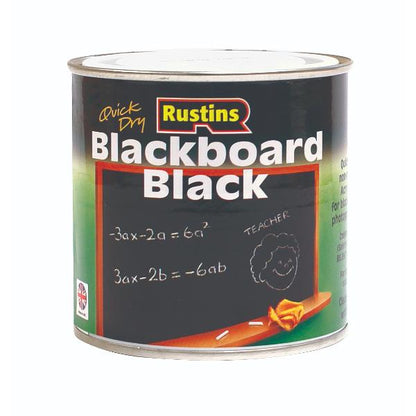 Rustins Blackboard Paint 250ml Black