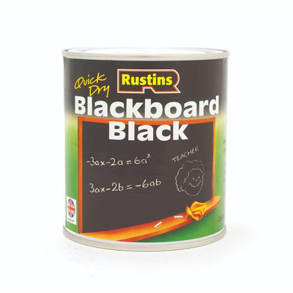 Rustins Blackboard Paint 500ml Black