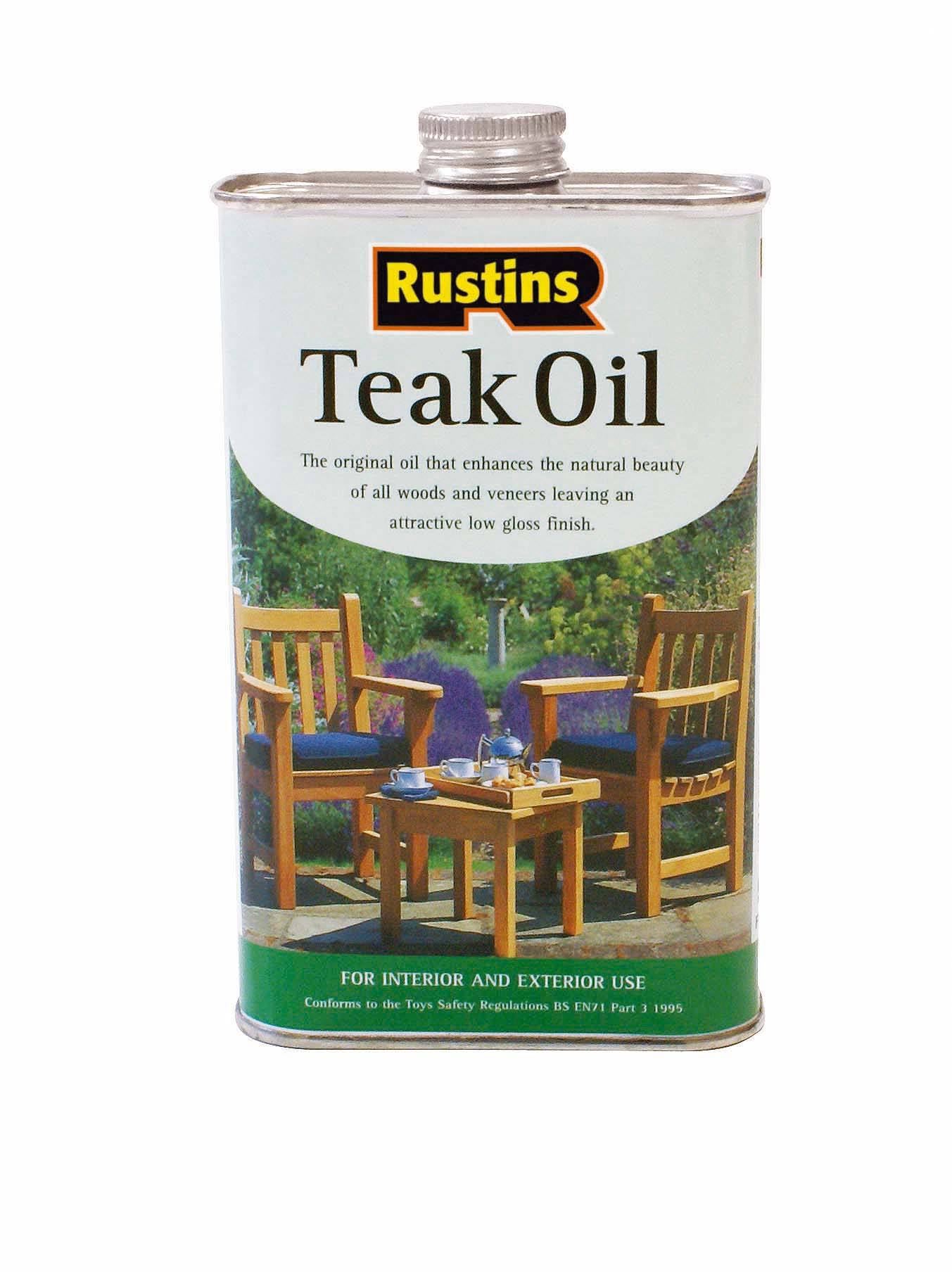 Rustins Teak Oil 500Ml