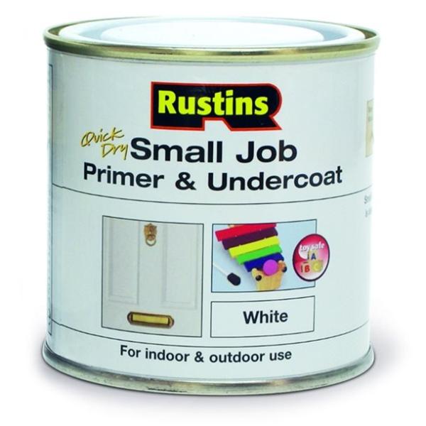 Rustins Small Job Primer/Undercoat 250ml White