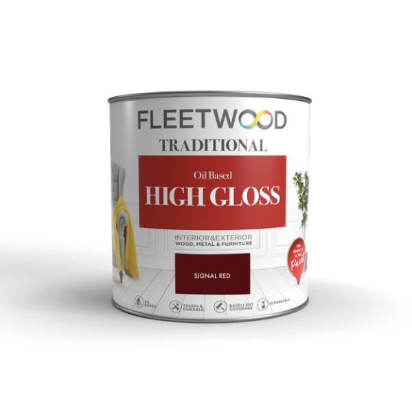 Fleetwood Gloss Signal Red 750ml