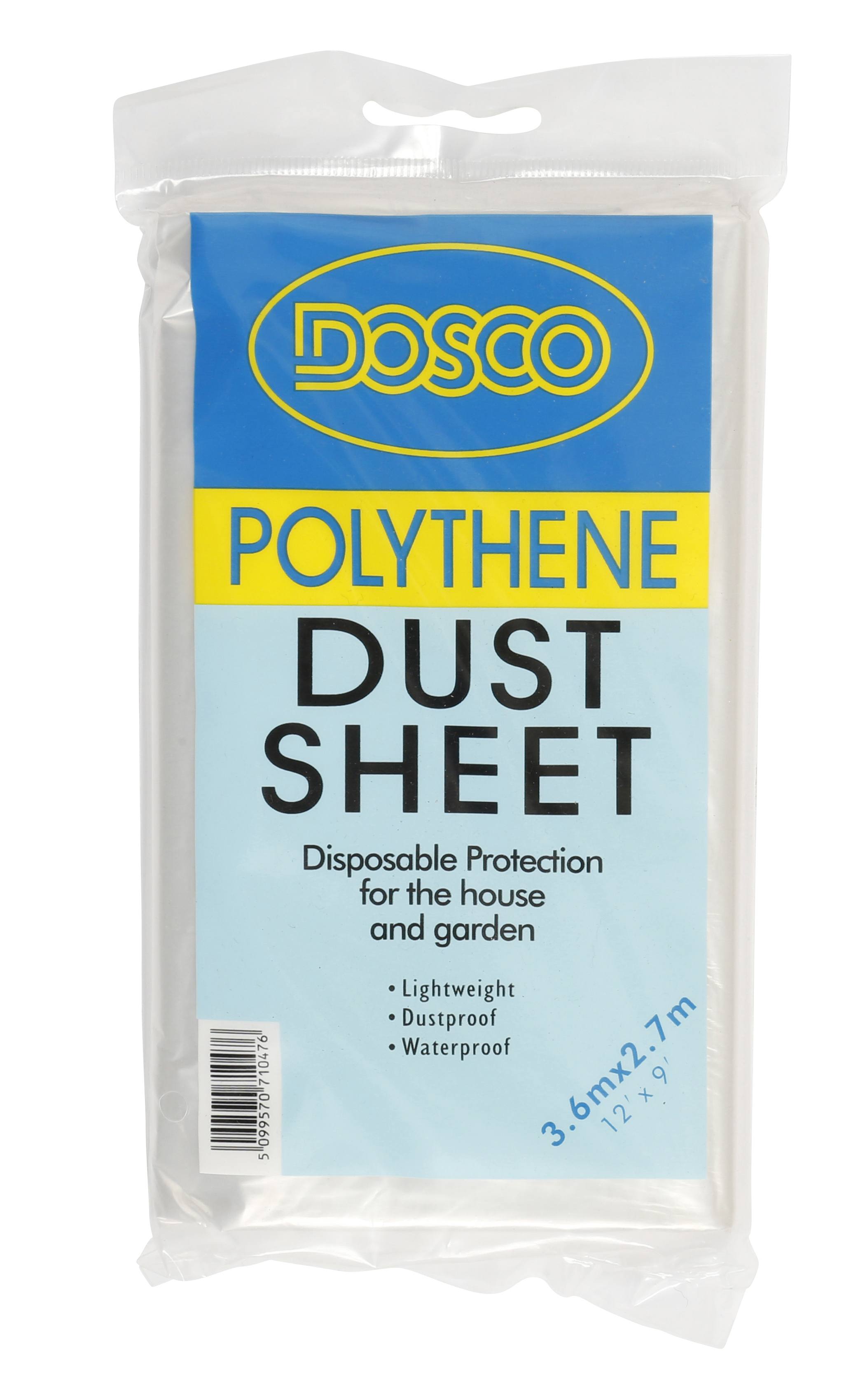 Dosco Polythene Dust Sheet