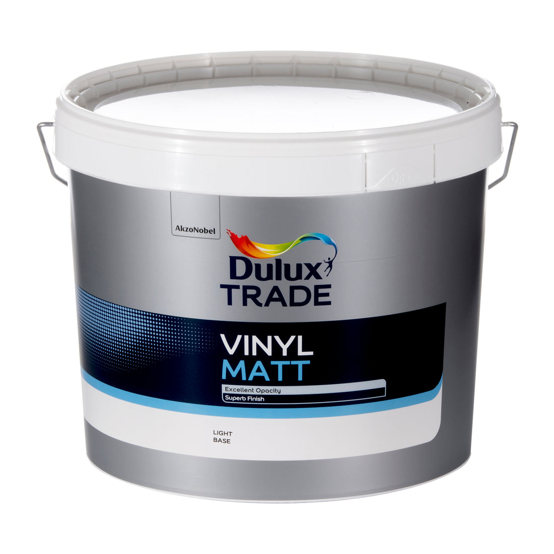 Dulux Trade Vinyl Matt Light Bs 10L