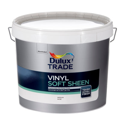 Dulux Trade Vinyl Soft Sheen Medium Bs 10L