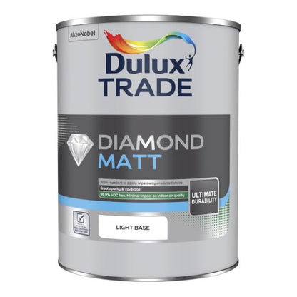 Dulux Trade Easycare Diamond Matt Light Base 5L