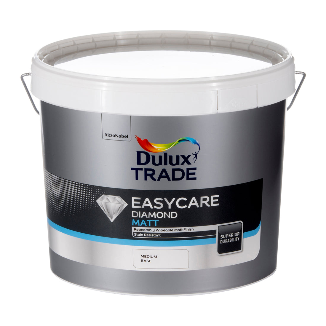 Dulux Trade Easycare Diamond Matt Medium Base 10L