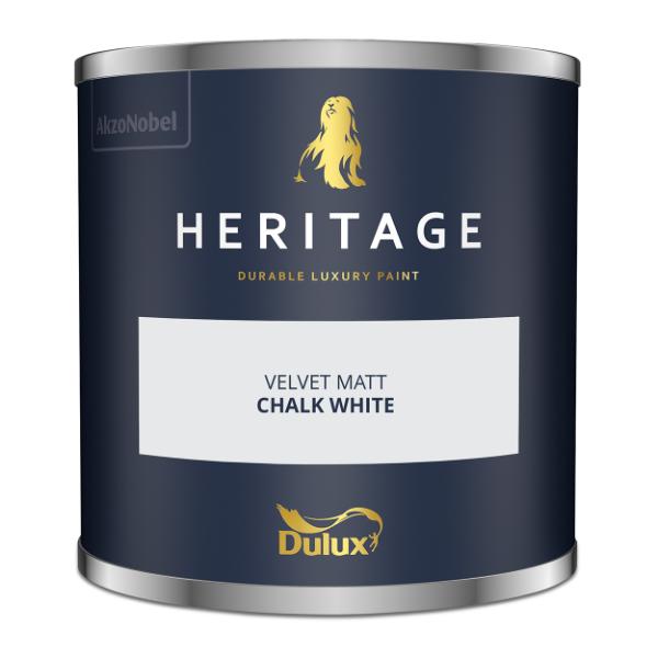 Dulux Heritage Tester Chalk White 125Ml