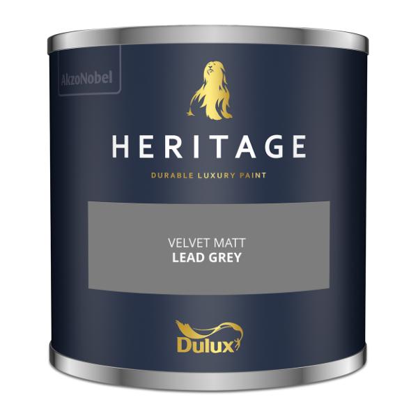 Dulux Heritage Tester Lead Grey 125Ml