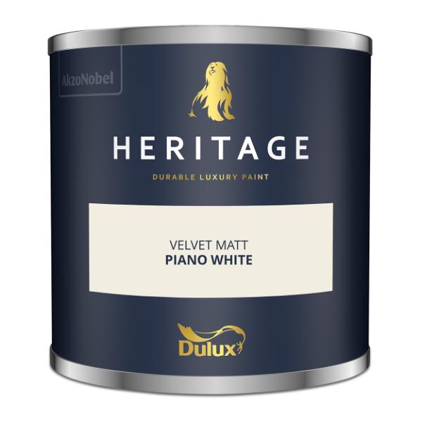 Dulux Heritage Tester Piano White 125Ml