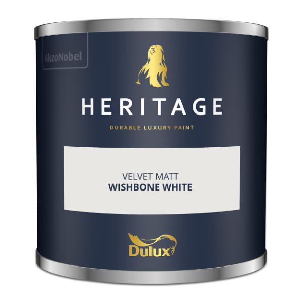 Dulux Heritage Tester Wishbone White 125Ml