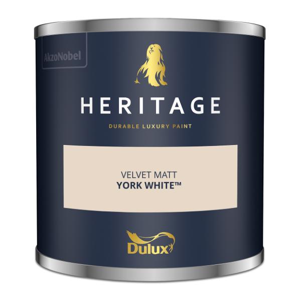 Dulux Heritage Tester York White 125Ml