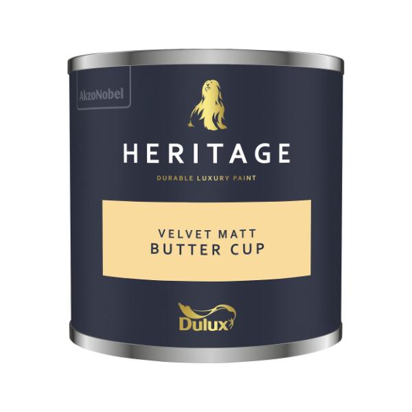 Dulux Heritage Tester Butter Cup 125Ml