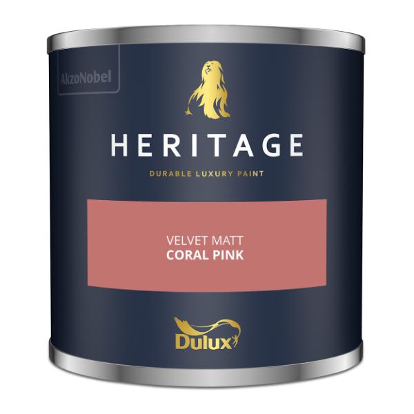 Dulux Heritage Tester Coral Pink 125Ml