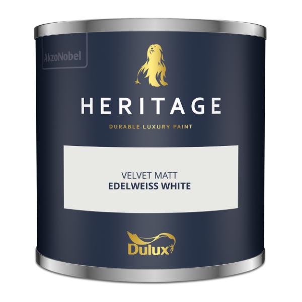 Dulux Heritage Tester Edelweiss White 125Ml