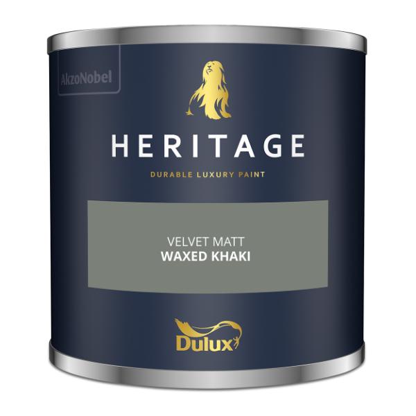 Dulux Heritage Tester Waxed Khaki 125Ml