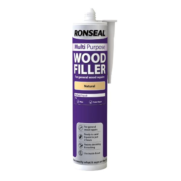 Ronseal Multi Purpose Wood Filler Natural 310ml