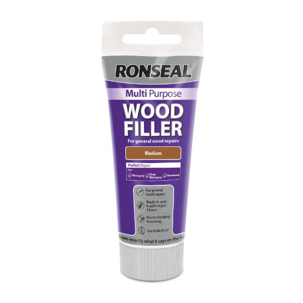 Ronseal Multi Purpose Wood Filler Med 100G
