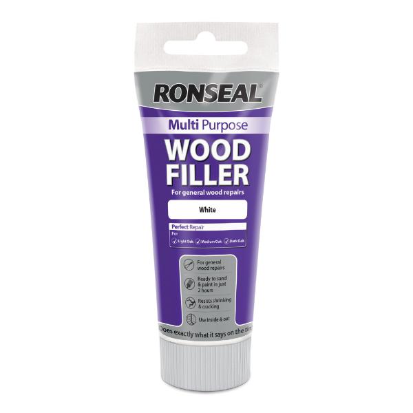 Ronseal Multi Purpose Wood Filler White 100G CoOp Superstores