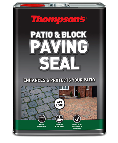 Thompsons Patio &amp; Block Paving Seal 5L Wet Look