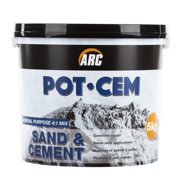 Pot- Cem Sand &amp; Cement 5kg