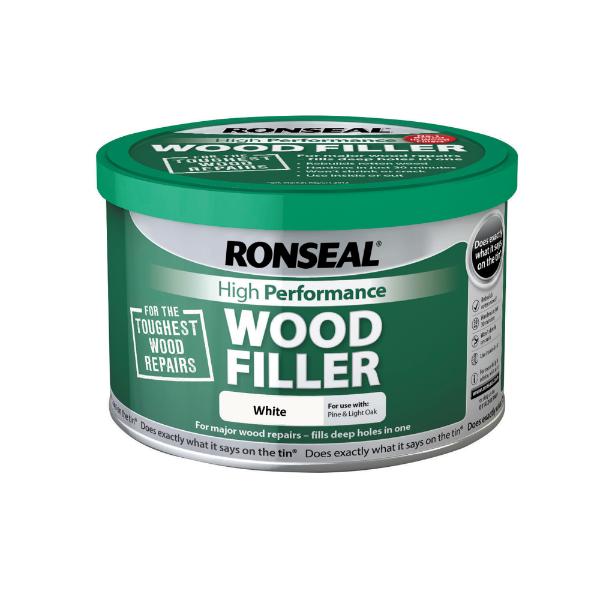 Ronseal High Performance Woodfiller White 275G