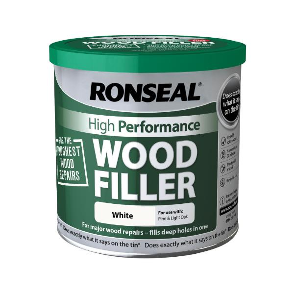 Ronseal High Performance Woodfiller White 550G