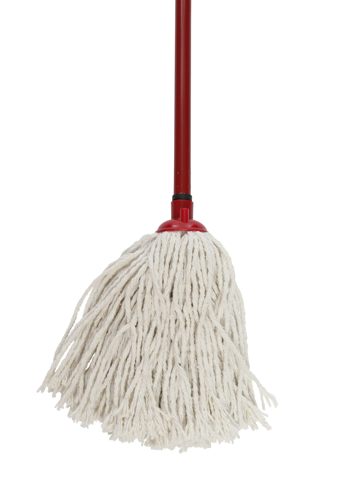 Dosco Cotton Mop &amp; Metal Handle Red