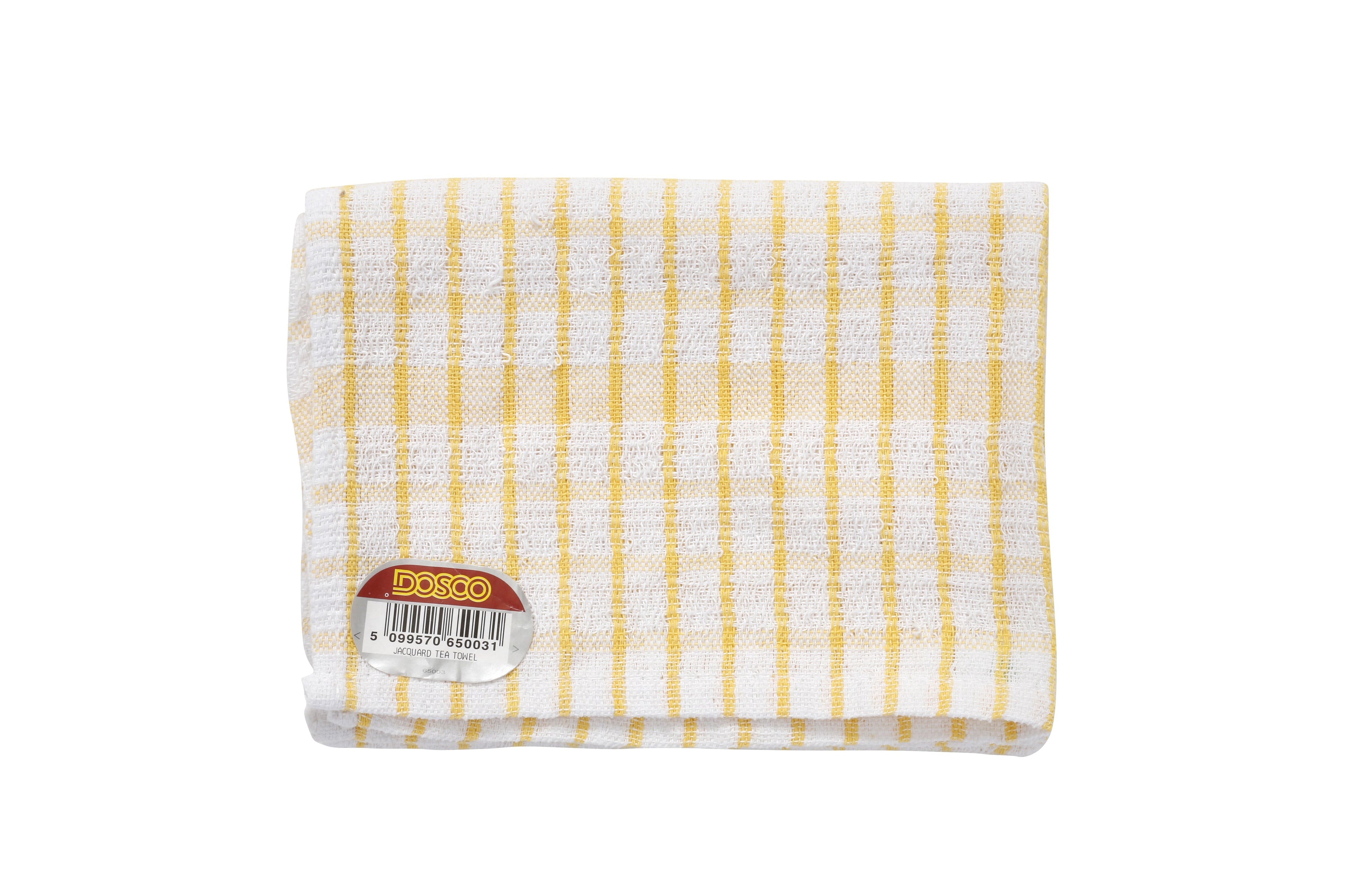 Dosco Jacquered Pattern Tea Towel