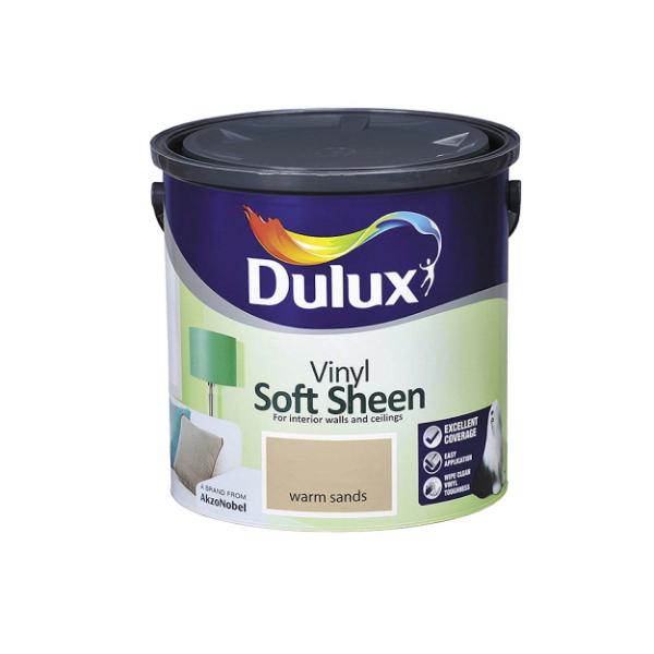 Dulux Vinyl Soft Sheen Paint 2.5L - Warm Sands