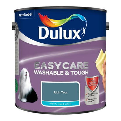Dulux Easycare Washable &amp; Tough Rich Teal 2.5L - Rich Teal