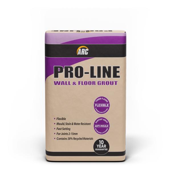 Arc Proline Grout 2.5kg ( Wall &amp; Floor ) Mid Grey