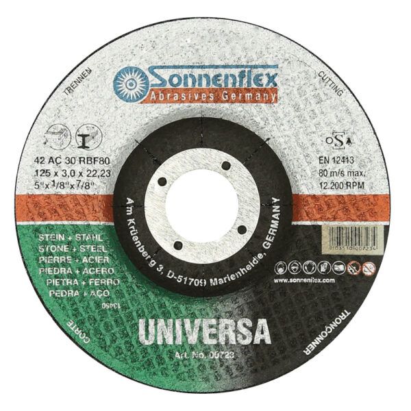 Sonnenflex Universal Stone &amp; Steel 4.5&quot; Cutting Disc