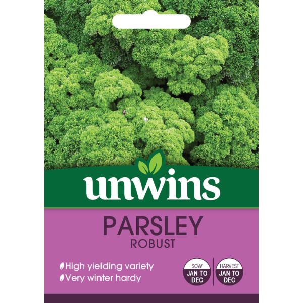 Unwins Seed Packet Herb Parsley Robust