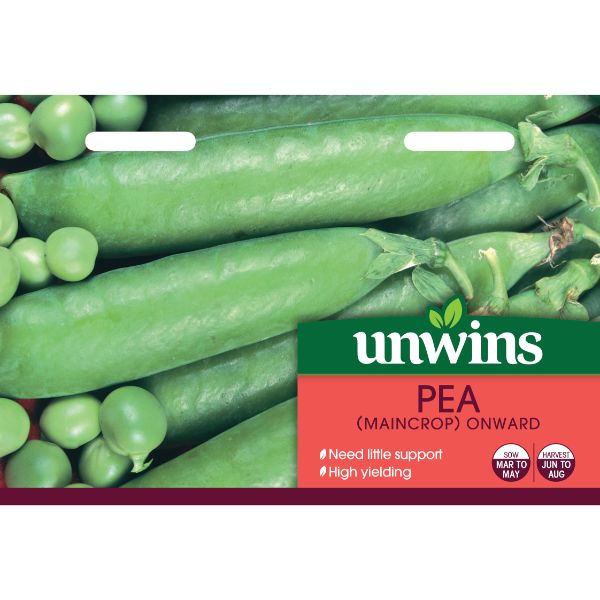 Unwins Seed Packet Pea (Maincrop) Onward