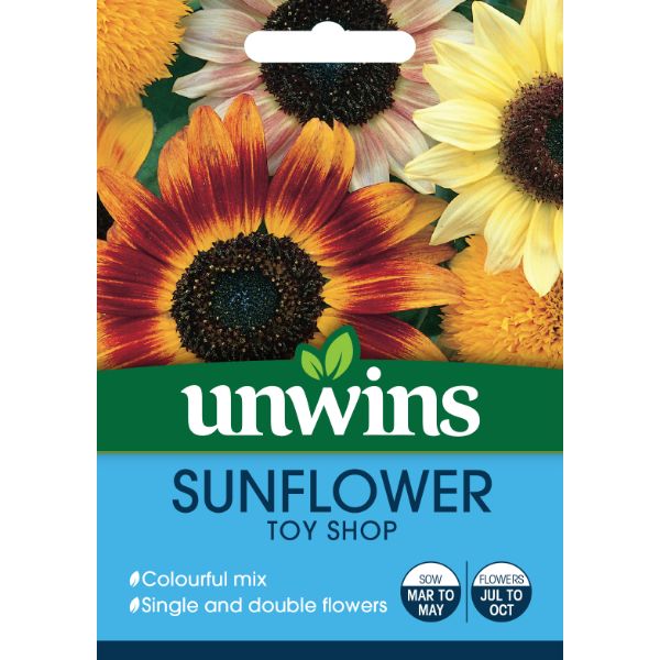 Unwins Seed Packet Sunflower Toy Shop