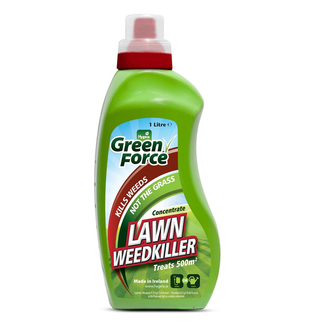 Greenforce Hytrol Lawn Weedkiller 1Lt