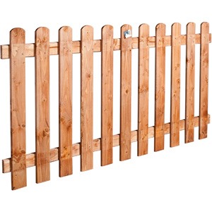 Wicklow Wood Cottage Fence Golden Brown