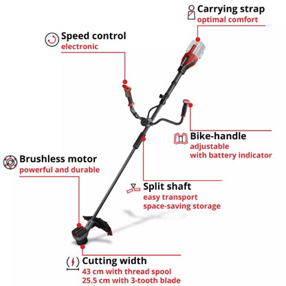 Einhell Professional PXC 18v GP-BC 36/430 Li Brushless Brushcutter - Body Only