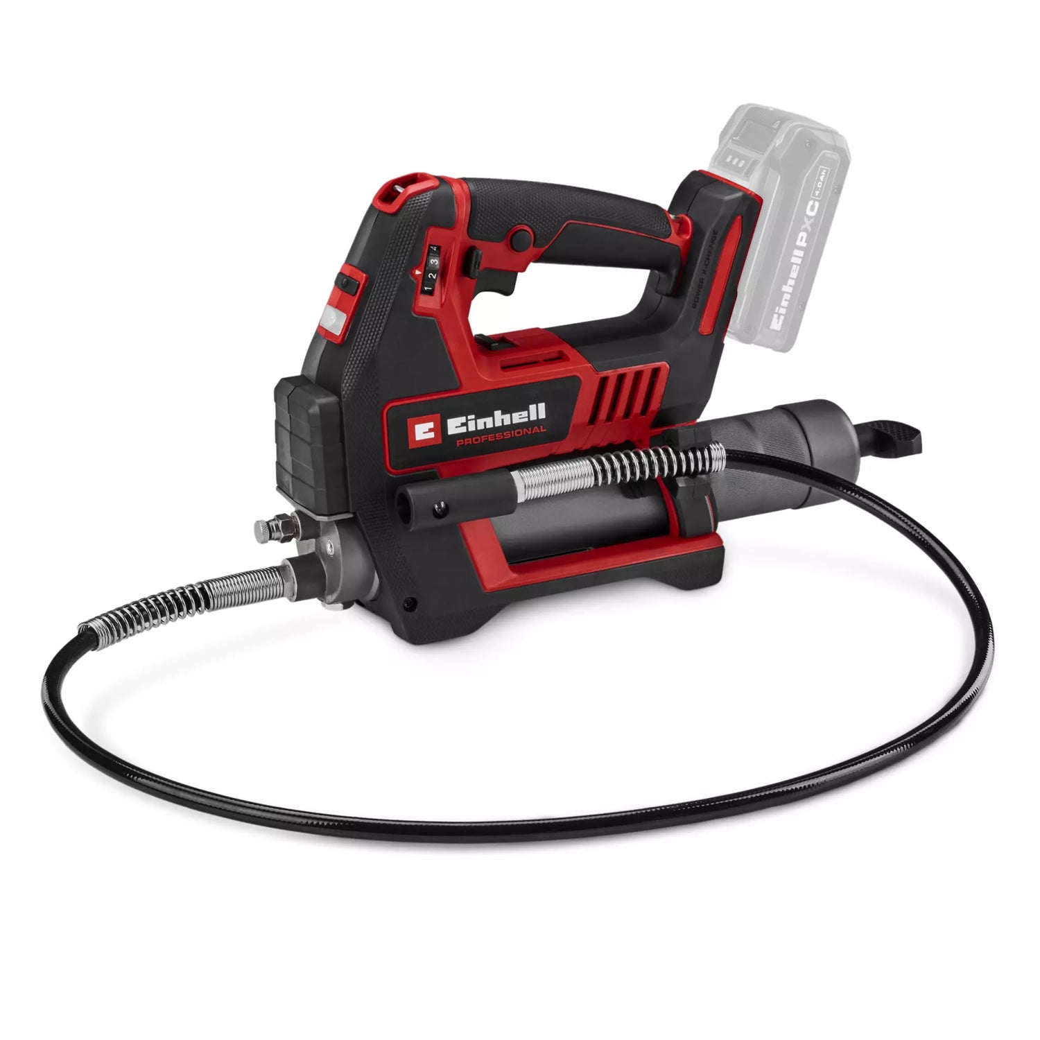 Einhell Professional PXC 18V TP-GR 18/690 Li Grease Gun - Body Only