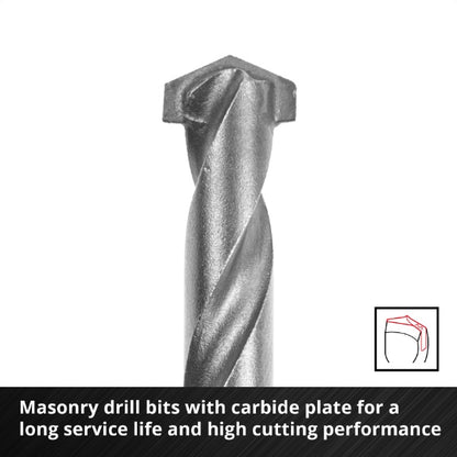 Einhell M-CASE 33pc Impact Bit &amp; QR Masonry Drill Set