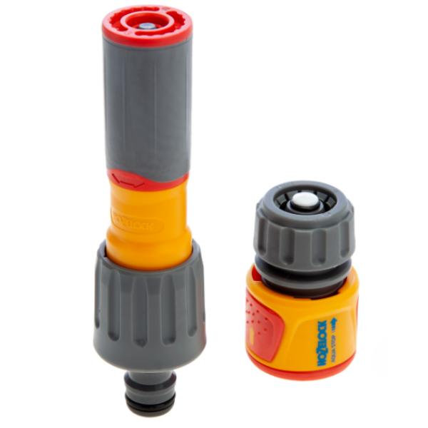Hozelock 3 In 1 Nozzle &amp; Aquastop