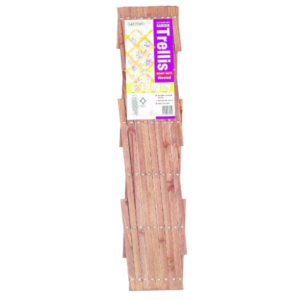 Gardman Rivet Trellis 1.8X0.3M Tan Fsc-100%-Sa-Coc-010265