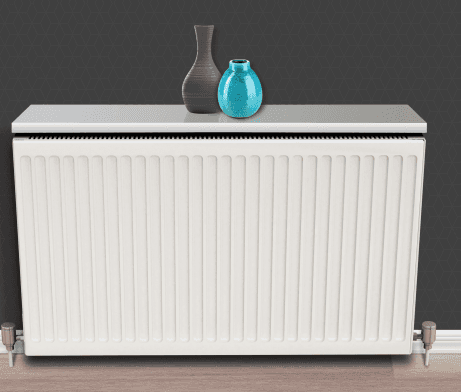 Easy Fit Gloss White Radiator Shelf