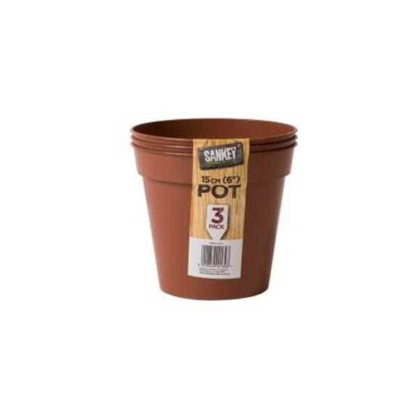 Strata 15cm Grow Pot pack of 3