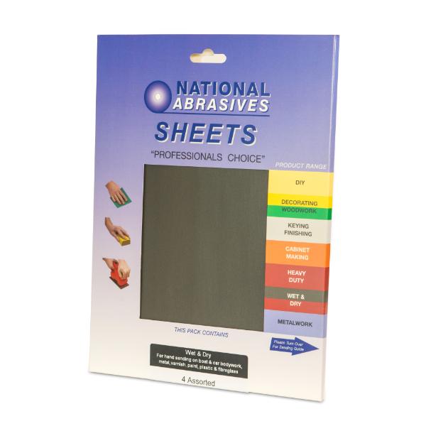 Wet &amp; Dry 4Pk Assorted