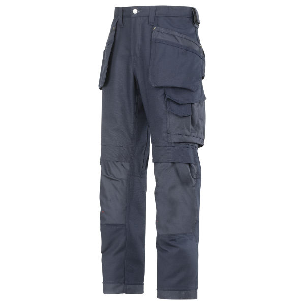 Snickers Canvas Work Trousers Navy
