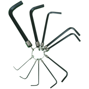 Dargan Hex Keys 1 - 10Mm Ring