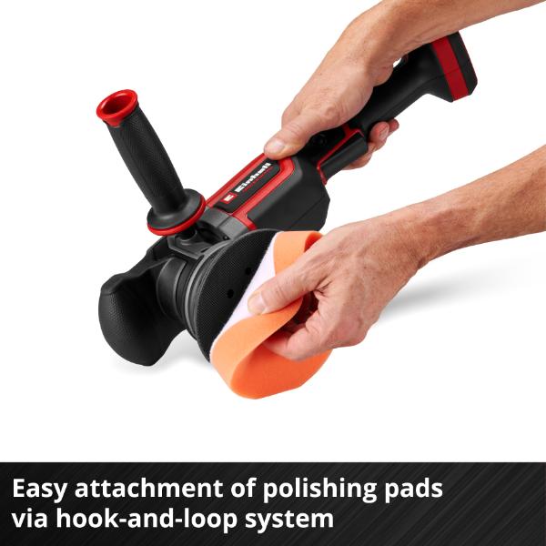 Einhell PXC 18v CP-EP 18/125 Li BL Cordless Eccentric Polisher - Body Only