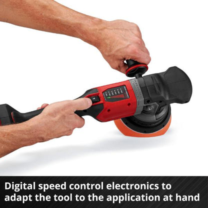 Einhell PXC 18v CP-EP 18/125 Li BL Cordless Eccentric Polisher - Body Only