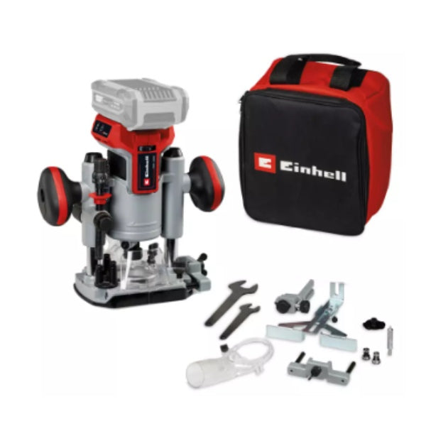 Einhell Professional PXC 18v TP-RO 18 Set Li Cordless Palm / Trim Router &amp; Router Set - Body Only